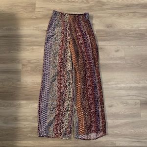 Forever 21 | Boho Printed Wide-Leg Palazzo Pants